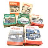 Car related magazines, comprising Auto Sport from the 1960s, and Motorsport 1963-1969. (a quantity)