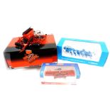 Ros 1:32 scale diecast farming implements, including a Maschio Aquila Rapido 6000, Lemken Mounted Re