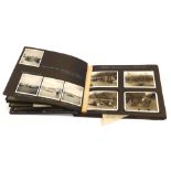 Motoring and Motor Racing interest, photograph album containing black and white photos, relating to