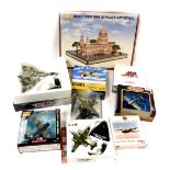 Witty Wings and Dragon and other diecast planes, including a B5747-423, Boeing 747-200 Air Force 1,