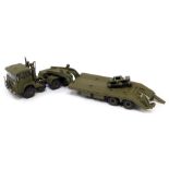 Heart Smith Models collectors white metal 1:48 scale SM73FTF army tank 6 x 4 arctic tractor, and TI