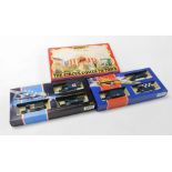 A Matchbox diecast car set, The Circus Comes to Town, together with two Lledo sets for the 50th Anni