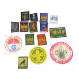 Scouting interest. Cloth badges for various events and districts, to include Kings Lynn, Broadlands,