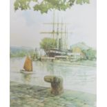 AV Pace (20thC). The SS Great Britain, artist signed limited edition print number 308/999, 22cm x 18