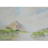 Ben Mason (20thC). Lake land landscape, watercolour, signed, 28cm x 37cm.