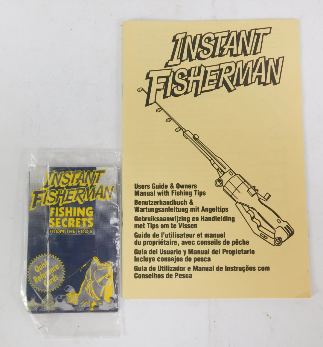 An Instant Fisherman fly fishing rod, with instruction book. - Image 3 of 3