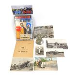 Replica WWII related effects, to include Volunteer for Flying Duties brochure, Wills' Cigarettes Aer