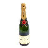 A bottle of Moet and Chandon 2006 champagne, 750ml bottle.