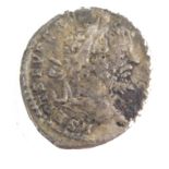 A Roman style Septimius type coin.