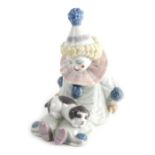 A Lladro figure Nino Pierrot, 05277, 9cm high. (boxed)