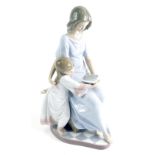 A Lladro figure, Cuentos par Dormir number 05457, printed marks beneath, 24cm high, boxed.