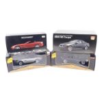 Four various boxed diecast cars, to include Meisto Mercedes Benz SL-Class, 1:18 scale, 24cm wide, et