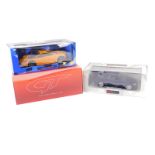 Three various boxed diecast cars, to include UT models Mclaren F1 GTR 1:18 scale, 23cm wide, etc. (3