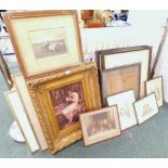 Various prints, Lincoln prints, Crown Court photograph, other Lincoln