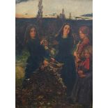 After Sir John Everett Millais. Autumn Leaves, being a copy of the 1856 work in Manchester City Art