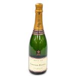 A bottle of Laurent-Perrier Champagne, 750ml.
