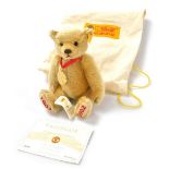 A Steiff Manchester United Centenary Bear, for Danbury Mint, limited edition, number 1140, with bag,