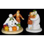 Two Coalport Characters porcelain figure groups, comprising Soft Landing, and The Special Moment, bo