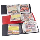 The Manchester United Victory Cards Collection, limited edition, 2001/2002 season, Victory Cards for