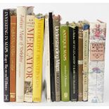 A group of reference books relating to maps, to include English Map Making 1500-1650, Hodgkiss, Unde