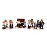 A group of PG Chimps collection figures, Robert Harrop Designs Limited, comprising PC Gotcha, Arfa D