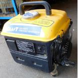 A Power Craft 650 watt portable generator.