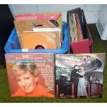 A quantity of LP records, to include Scott Joplin, 30 Smash Hits of the War Years, War Movie Themes,