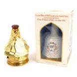 Two Bells Old Scotch Whisky decanters, comprising The Celebration Scotch, Princes William of Wales 2