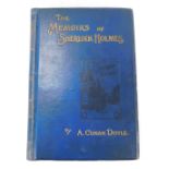 Conan Doyle (Arthur). The Memoirs of Sherlock Holmes, illustrated edition 1894, gilt tooled blue clo