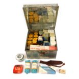 A group of vintage first aid supplies, to include Elastoplast, Johnson's bandages, etc., all boxed a