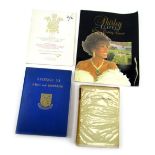 Books. Comprising The Shirley Bassey 60th Birthday Concert programme, The Investure of His Royal Hig