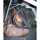 Various evening bags, leather trunks, lady's bags, satchels, etc. (a quantity)