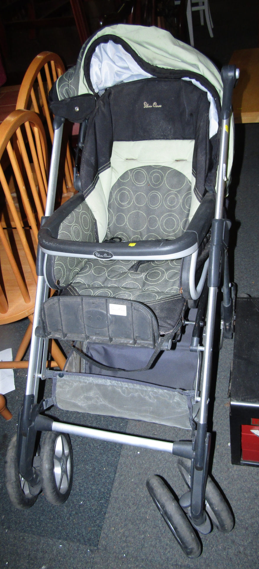 A Silver Cross child's pram.