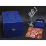 A Swarovski crystal figurine Magic of Dance Antonio-2003, 18cm high, boxed with certificate and asso