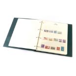 Stamps, USA, an album containing C.300 F.U.M US stamps 1944-1993, hingless mounts.