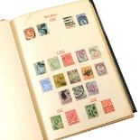 Various stamps, an album containing World used, Bermuda, Australia 1936 red back, and others, 1937,