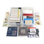 Various first day covers, Royal Mail postcards, etc., stamp sets, Occasions, stamps, etc. (a quantit