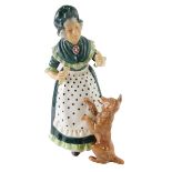 A Royal Doulton figure Old Mother Hubbard, HN2314, printed marks beneath, 21cm high.