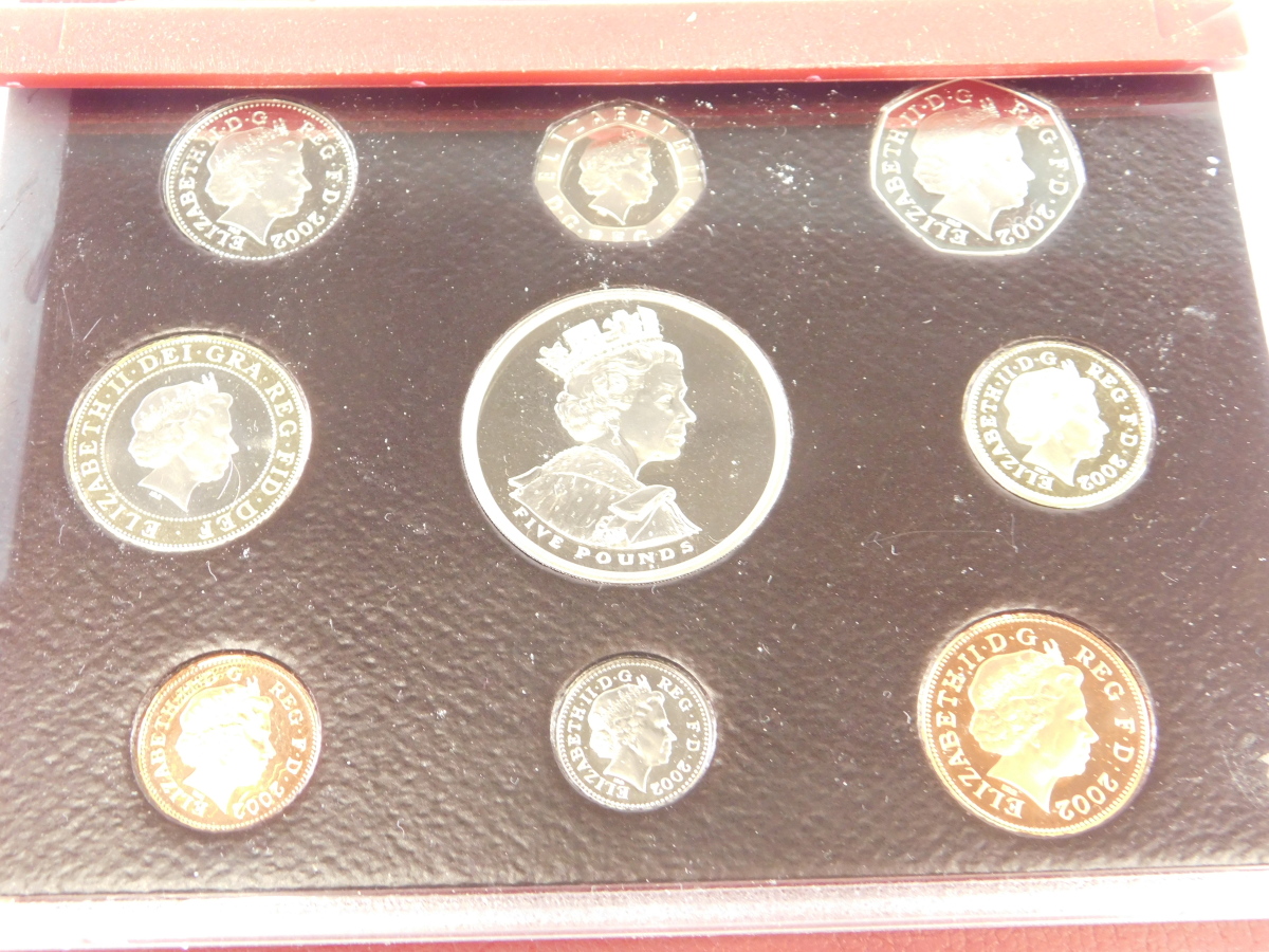 Various Royal Mint deluxe coin proof sets, 1990, 2002, 1998, 1992 (4) - Image 3 of 3