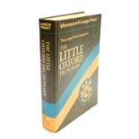 The Little Oxford Dictionary, Ulverscroft large print, sixth edition, edited by George Osler and Jul