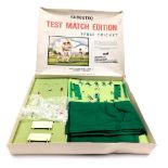 A Subbuteo Test Match edition table cricket, incomplete, boxed.