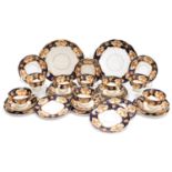 A Royal Albert porcelain Heirloom pattern part tea service, comprising pair of bread plates, eight t