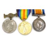 Two World War I medals, comprising The Great War and Victory medals, named to CPL FJ Maris R.E., 255