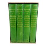 Jeffares (A Norman). Restoration Comedy, volumes 1-4, printed by The Folio Press, hardback in outer