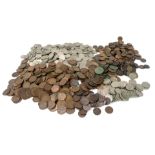 Various Elizabeth II pennies, half pennies, etc., to include uncirculated examples.