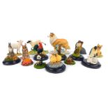 A collection of Country Artists and other miniature figures, comprising Country Artist cockerel, Blu