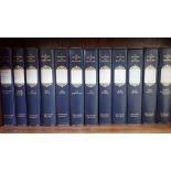 Folio Society. A History of England, published by The Folio Society, 12 volumes, hardback with outer