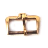 A 9ct gold watch buckle, 2.7g.