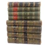 Allison (Archibald). History of Europe, vols 1 to 4, gilt half Morocco and marbled boards, published