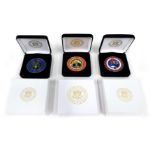 A White House Gift Shop cased United Stated Space Force coin, with certificate of authenticity and o